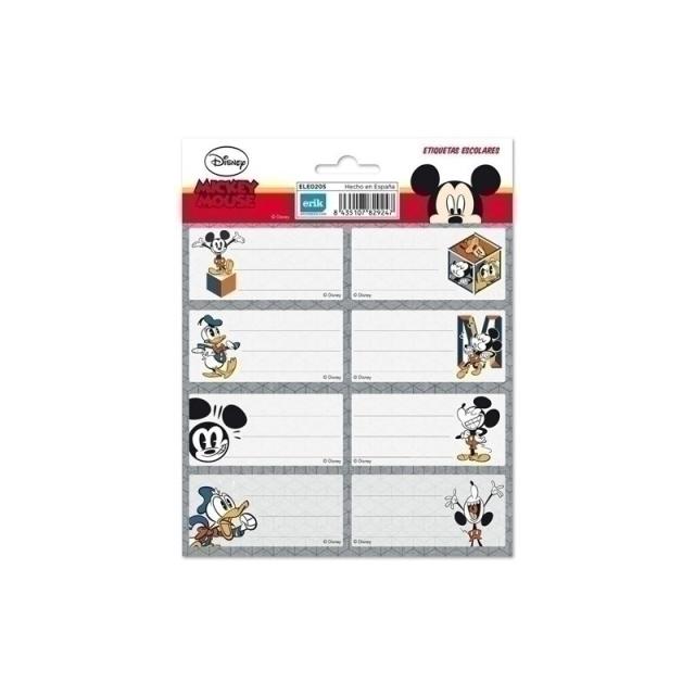 Grupo Erik - ETIQUETA ESCOLAR ERIK 15,8x20 DISNEY