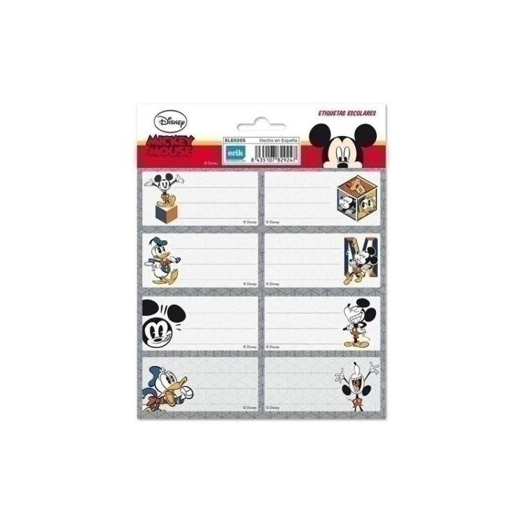 Grupo Erik - ETIQUETA ESCOLAR ERIK 15,8x20 DISNEY