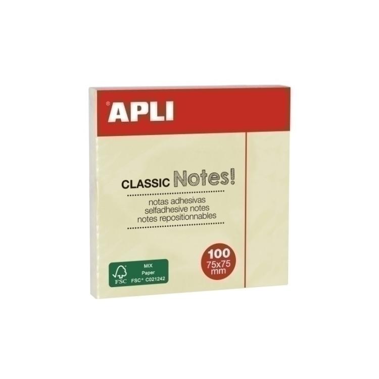 APLI - TACO NOTAS APLI 75x75 ESTANDAR - Pack de 1 unidades 10975