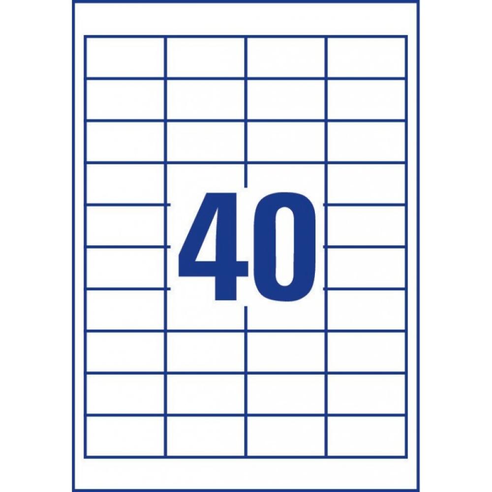 Avery - 3657 etiqueta autoadhesiva Rectángulo Permanente Blanco 4000 pieza(s)