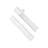 Durable - 802019 etiqueta autoadhesiva Rectángulo Transparente 10 pieza(s)