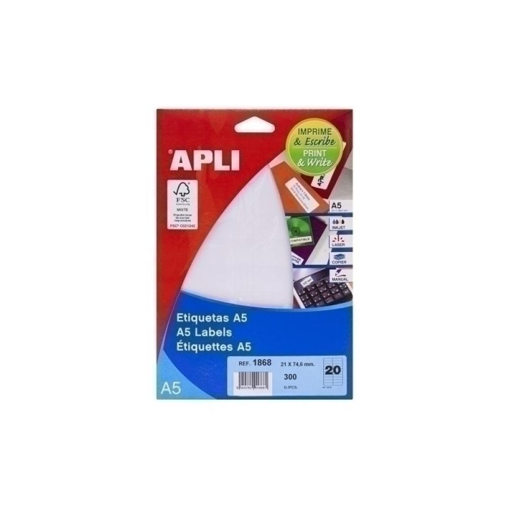APLI - ETIQ.IMP.APLI 01868 15h A5 21x74,6