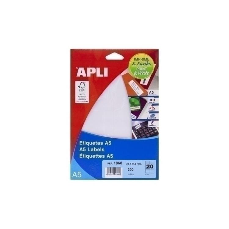 APLI - ETIQ.IMP.APLI 01868 15h A5 21x74,6