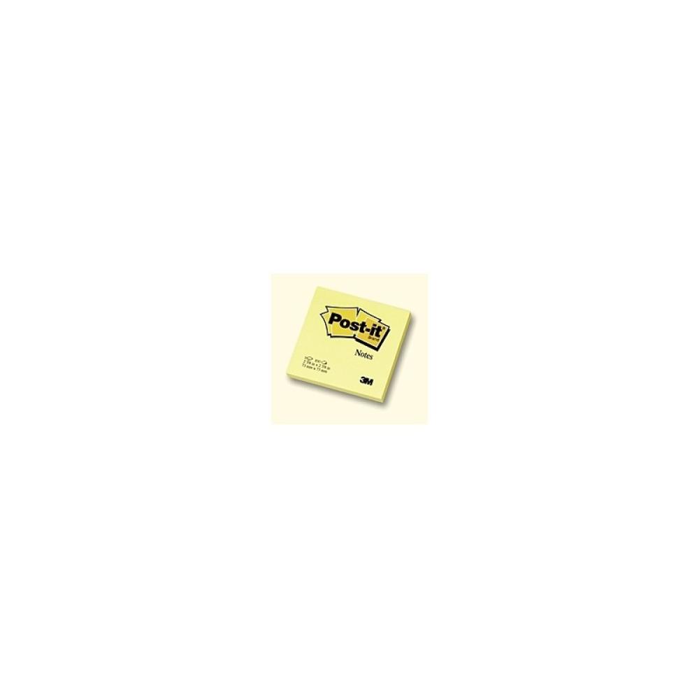 Post-It - Notes Yellow, (6 pack) etiqueta autoadhesiva Plaza Amarillo