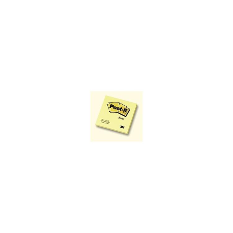 Post-It - Notes Yellow, (6 pack) etiqueta autoadhesiva Plaza Amarillo