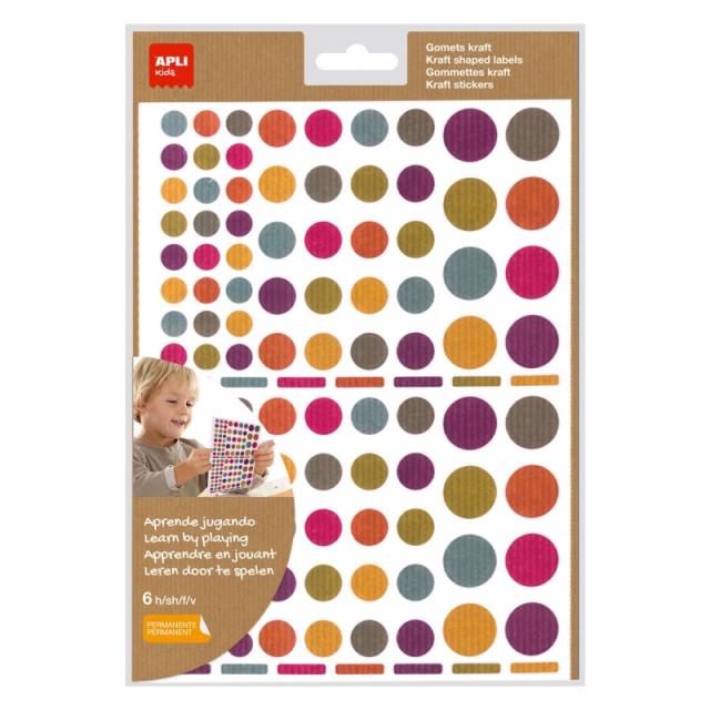 APLI - 18769 etiqueta autoadhesiva Alrededor Permanente 18769