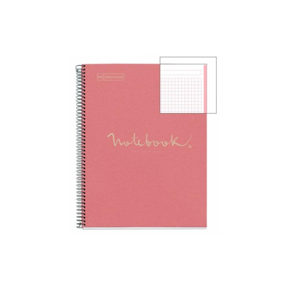 Miquelrius - CUADERNO 100% RECICLADO NB-1 A4 80HOJAS ECOROSA EMOTIONS MIQUELRIUS 6093