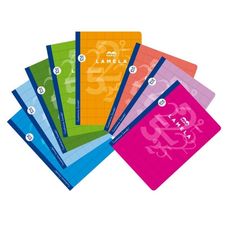 Lamela - LMA LIBRETA CUADR. A4 50H. 2,5MM 06A4002