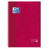 Oxford - 100430198 cuaderno y block A4 Rojo