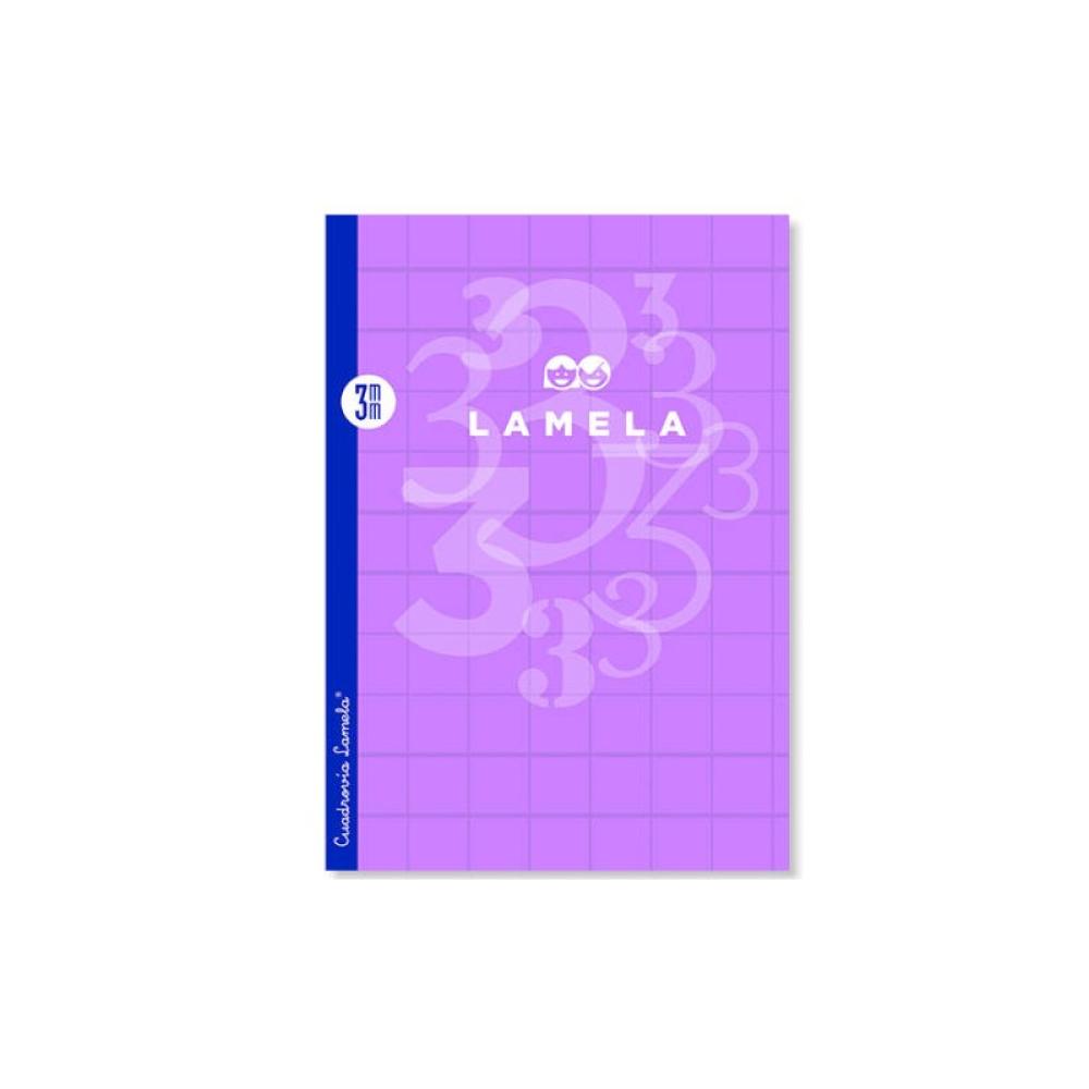 Lamela - LIBRETA LAMELA FORMATO A4 RAYADO 4 MM - 50 HOJAS POLIPROPILENO 90 GRS. LAMELA 06A4P04