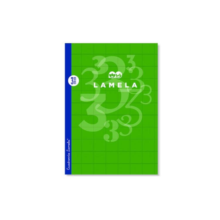 Lamela - LIBRETA LAMELA FORMATO A4 RAYADO 2,5 MM - 50 HOJAS POLIPROPILENO 90 GRS. LAMELA 06A4P02