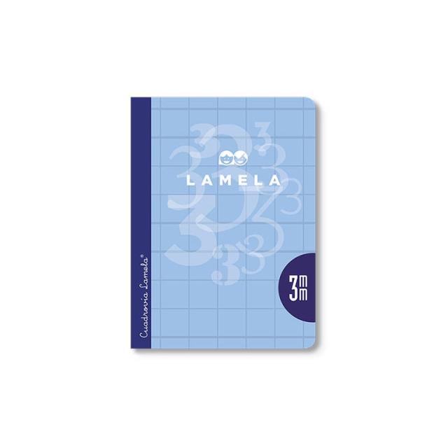 Lamela - LIBRETA CUARTO 50 HOJAS RAYADO 3 MM-COLORES SURTIDOS LAMELA 06C003 - Color no elegible