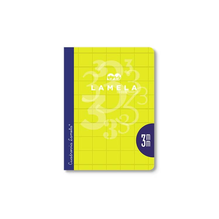 Lamela - LIBRETA CUARTO 50 HOJAS RAYADO 2,5 MM-COLORES SURTIDOS LAMELA 06C002 - Color no elegible