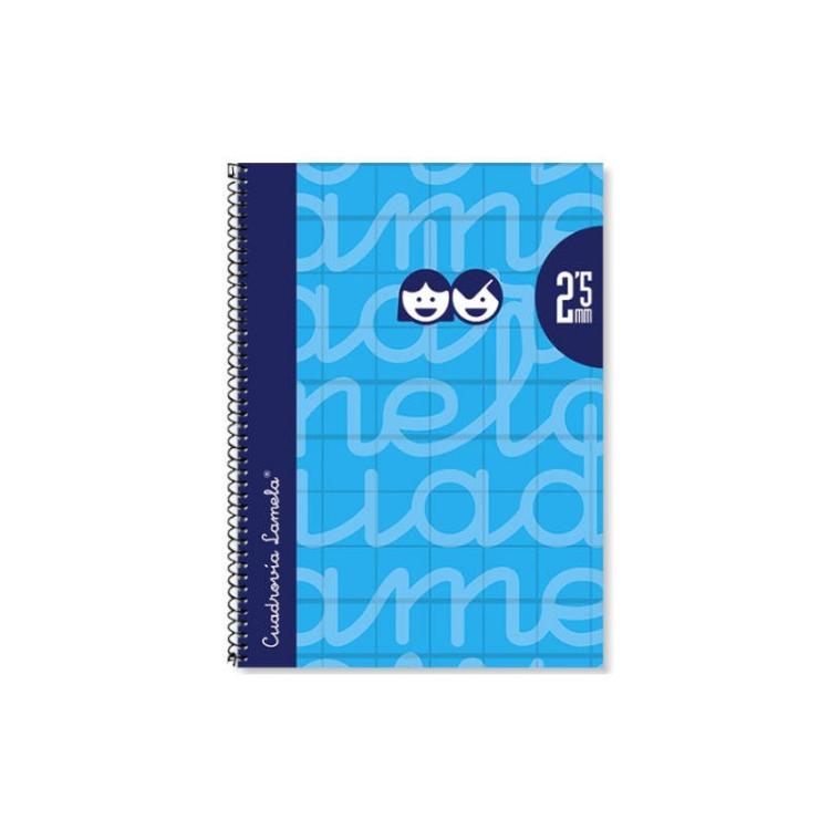 Lamela - CUADERNO FOLIO FORRADO RAYADO 4 MM 5 COLORES SURTIDOS LAMELA 7FTE004S - Color no elegible