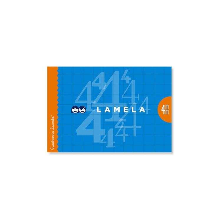 Lamela - LIBRETA CUBIERTA BASICA 4º APAISADO RAYADO 4 MM 30 HOJAS APAISADA LAMELA 06AP04