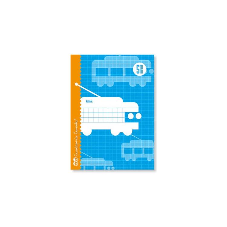 Lamela - LIBRETA CUBIERTA BASICA 4º RAYADO 5 MM 16 HOJAS LAMELA 05005