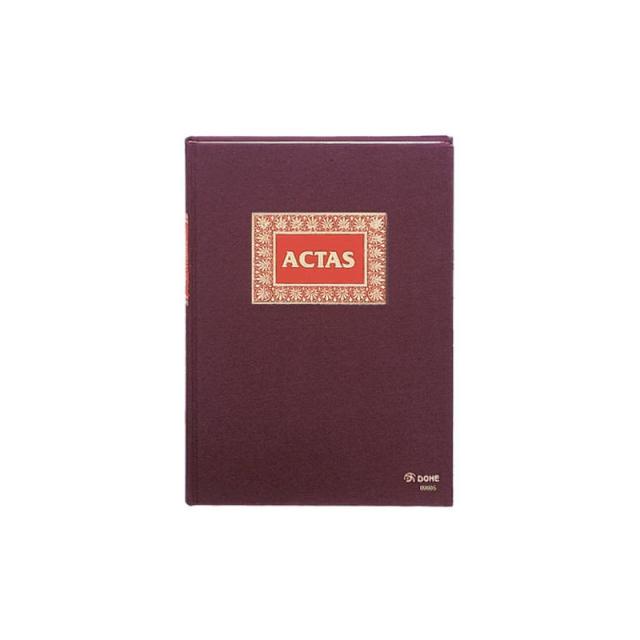 DOHE - LIBRO DE ACTAS FOLIO NATURAL 100 HOJAS NUMERADAS DOHE 09905