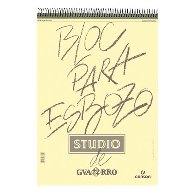 Canson - Guarro Esbozo Studio cuaderno y block A3 100 hojas Beige, Gris