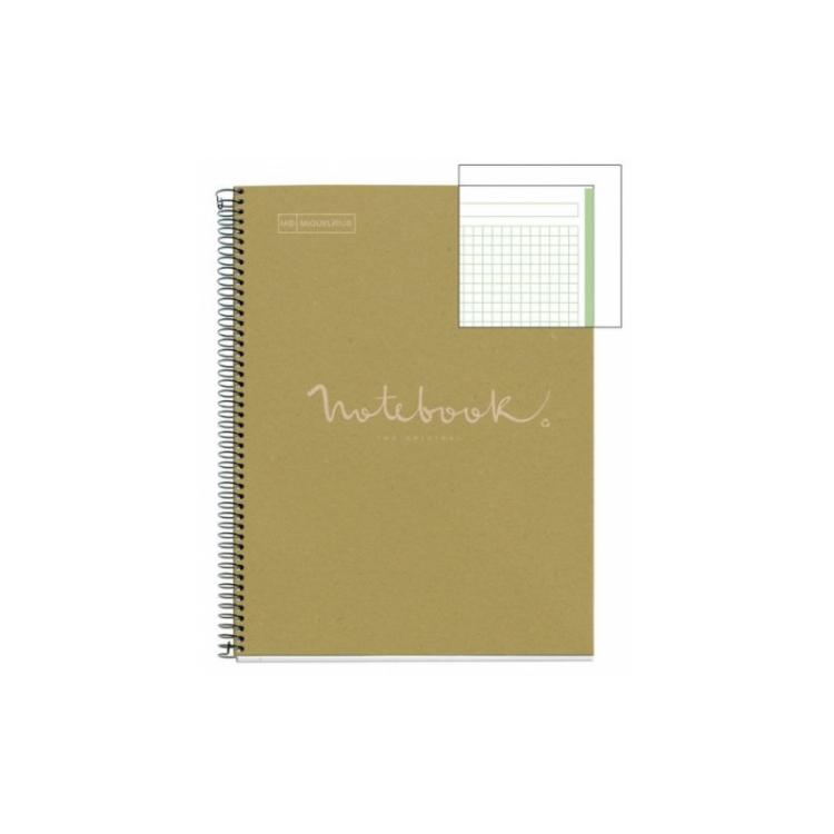 Miquelrius - CUADERNO 100% RECICLADO NB-1 A4 80HOJAS ECOVERDE EMOTIONS MR MIQUELRIUS 6091