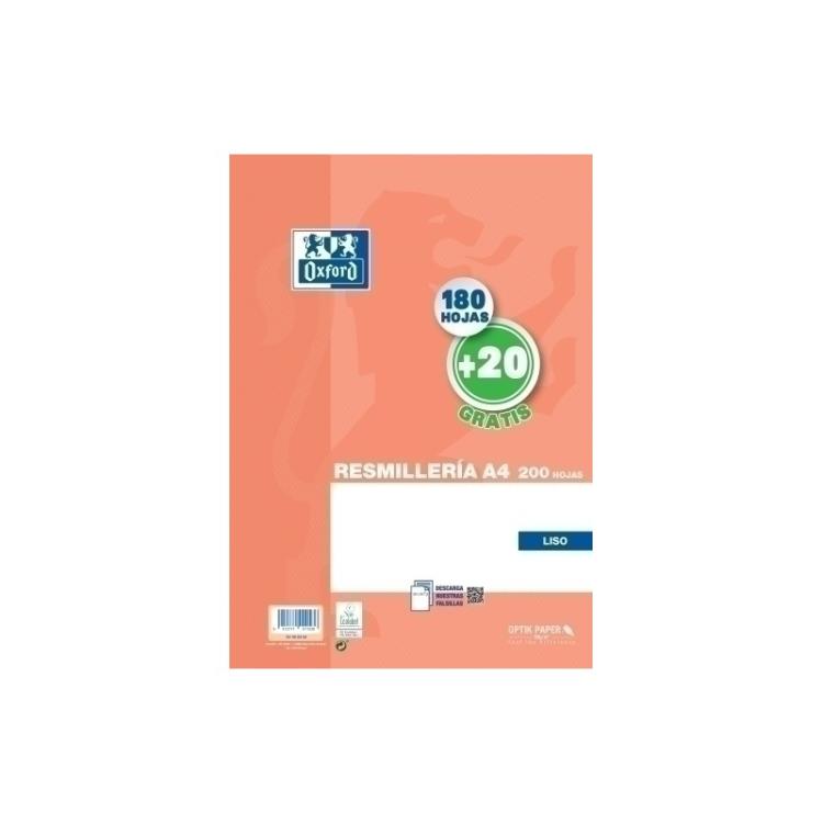 Oxford - PAPEL OXFORD A4 200h LISO NARANJA