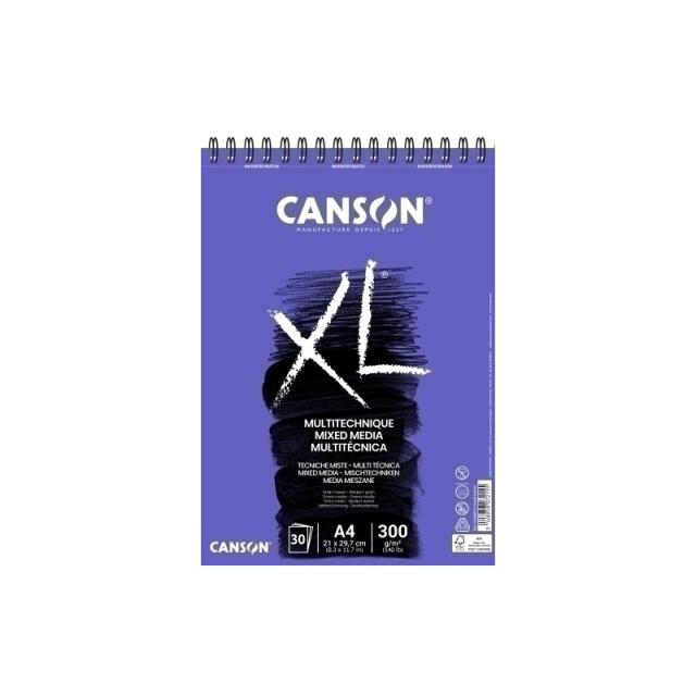 Canson - BLOCK DIB.G-C XL MIX MEDIA (esp) A4 30h