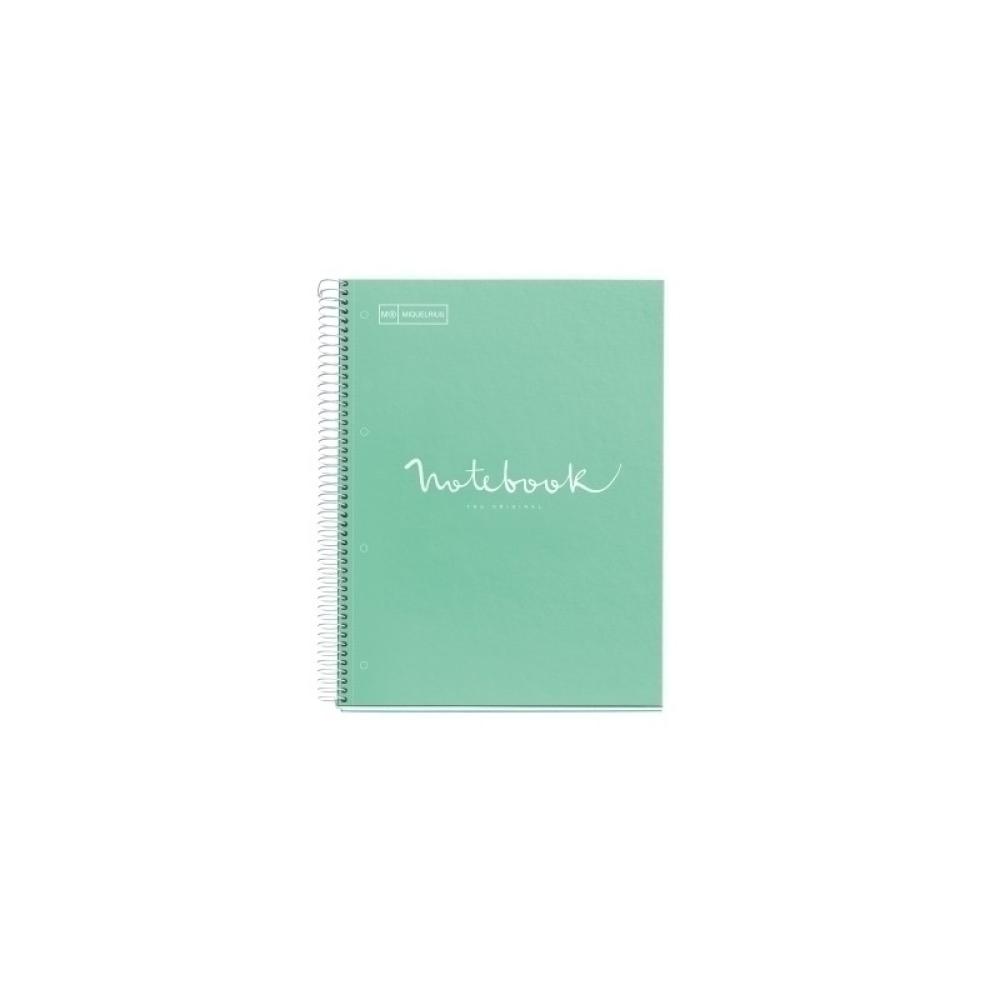 Miquelrius - BLOCK MR EMOT.NB-1 DURA A4 80h 90g CD.5 - Pack de 5 unidades - MR46050