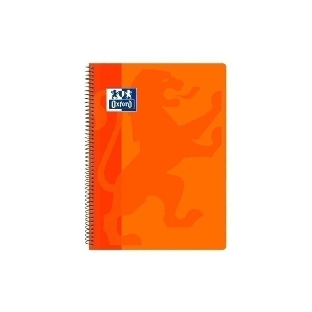 Oxford - BLOCK OXF.SCH.PP Fº 80h CD.4 NARANJA - Pack de 5 unidades
