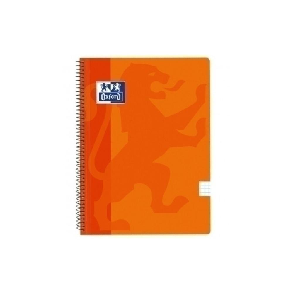 Oxford - BLOCK OXF.SCH.PP Fº 80h CD.5 NARANJA - Pack de 5 unidades