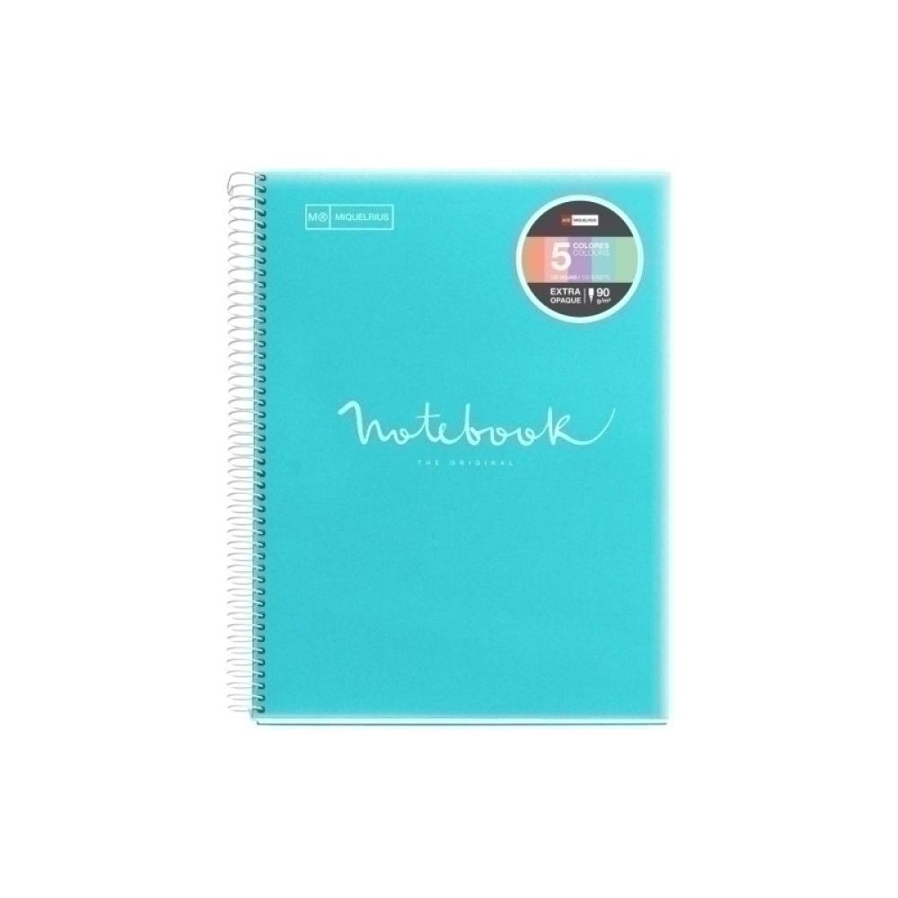 Miquelrius - BLOCK MR EMOT.NB-5 PP A5 120h 90g HZ.7 - Pack de 5 unidades - MR49949