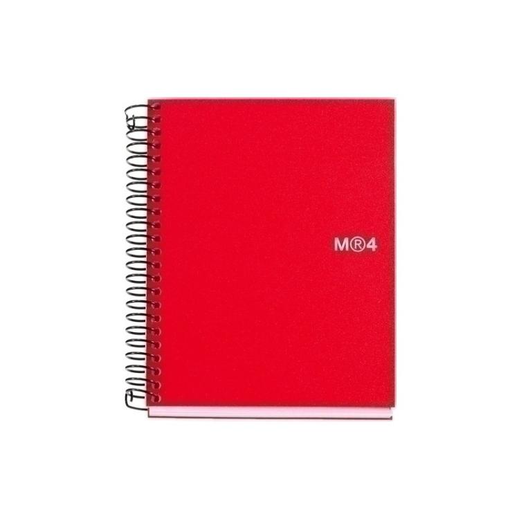 Miquelrius - MR2548 cuaderno y block A6 140 hojas Rojo