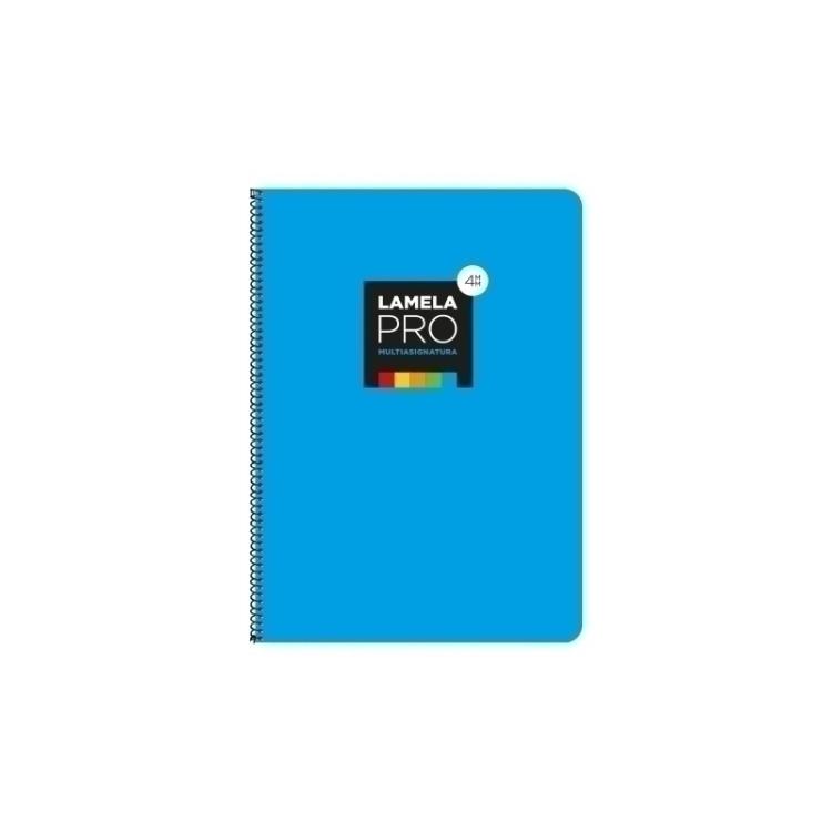 Lamela - LAMELA BLOC t.DURA Fº 100h CDV. 4 AZUL - Pack de 5 unidades