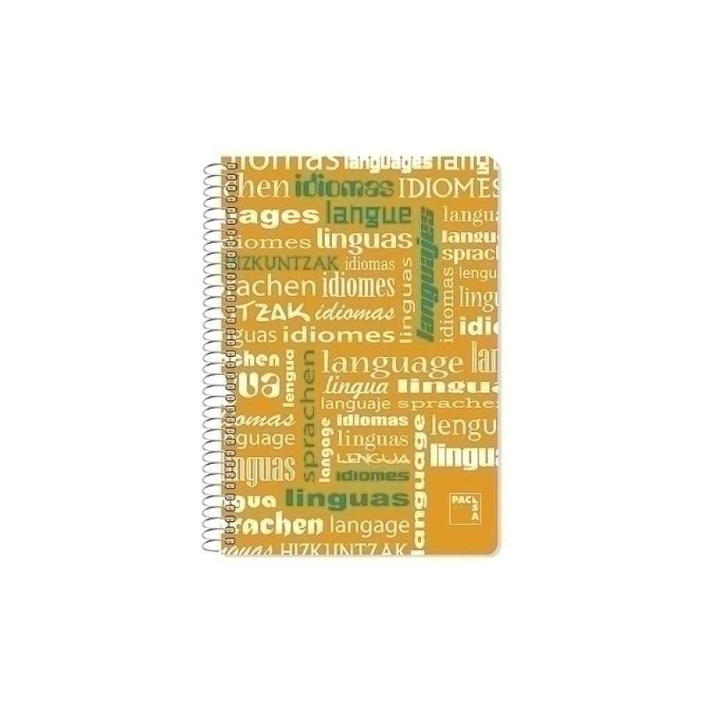 Pacsa - BLOCK PACSA ASIGNAT. Fº 80h CD.4 IDIOMAS - Pack de 4 unidades