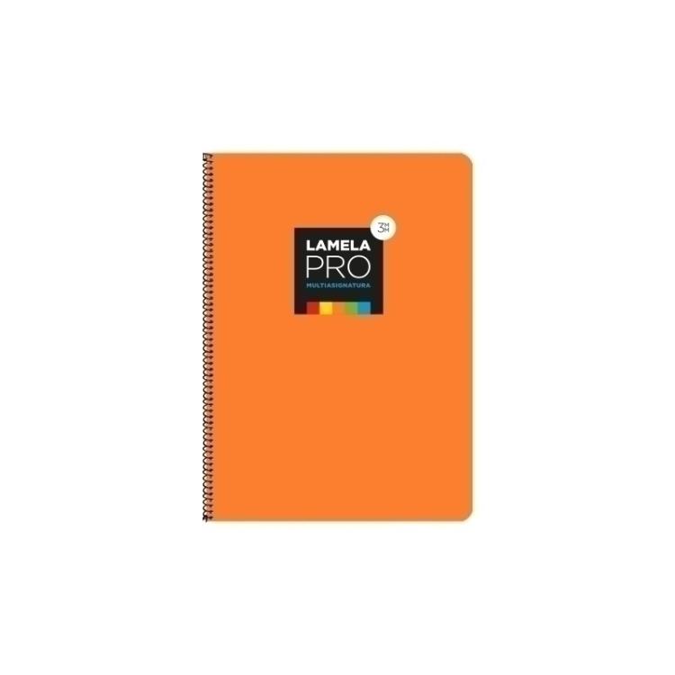 Lamela - LAMELA BLOC t.DURA Fº 100h CDV. 3 NARANJ - Pack de 5 unidades