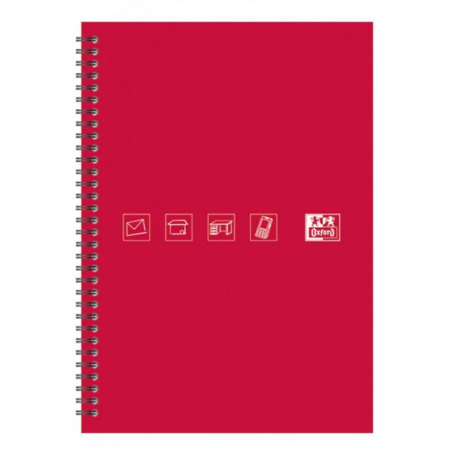 Oxford - 100101261 cuaderno y block A5 Azul, Rojo, Negro