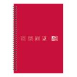 Oxford - 100101261 cuaderno y block A5 Azul, Rojo, Negro