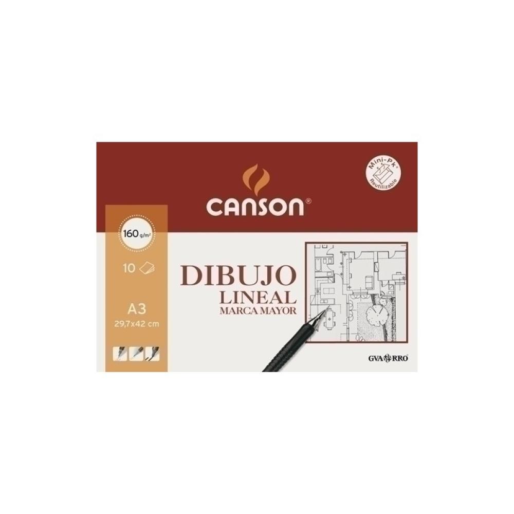 Canson - LAMINA G-C DIBUJO MARCA MAYOR M.PK 10 A3
