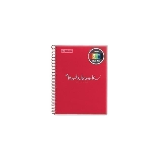 Miquelrius - BLOCK MR EMOT.NB-5 PP A4 120h 90g CD.5 - Pack de 5 unidades - MR46072
