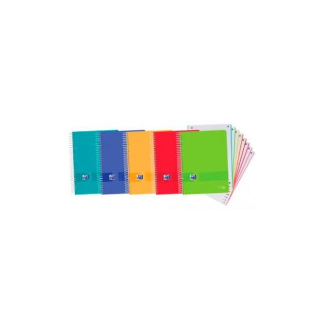 Oxford - 400149423 cuaderno y block A4+ 160 hojas Colores surtidos