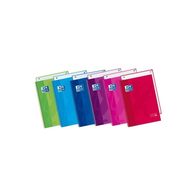 Oxford - 100430543 cuaderno y block A4 80 hojas Colores surtidos