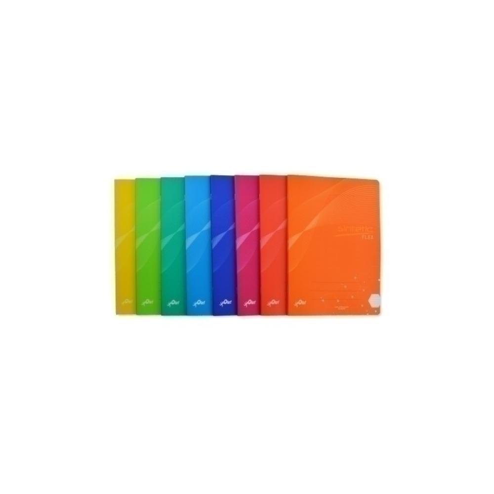 OLEF - LIBRETA OLEF PP A4 48h LISO 90g COL.(8) - Pack de 6 unidades