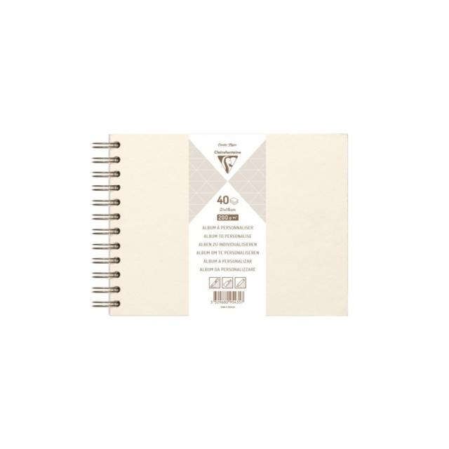 Clairefontaine - 95432C cuaderno y block 40 hojas Marrón