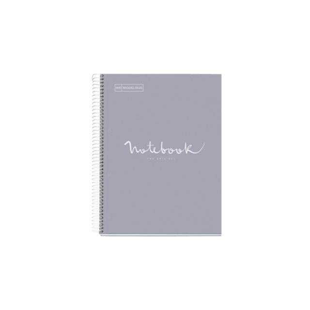 Miquelrius - BLOCK MR EMOT.NB-1 DURA A4 80h 90g CD.5 - Pack de 5 unidades - MR46626