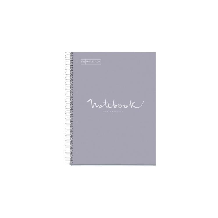 Miquelrius - BLOCK MR EMOT.NB-1 DURA A4 80h 90g CD.5 - Pack de 5 unidades - MR46626