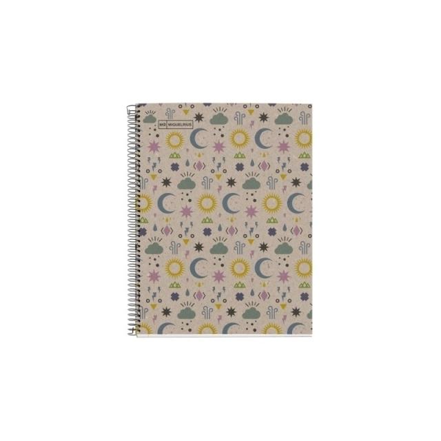 Miquelrius - BLOC MR NB-1 T.DURA A4 80h ECOMYST CD5 - Pack de 5 unidades