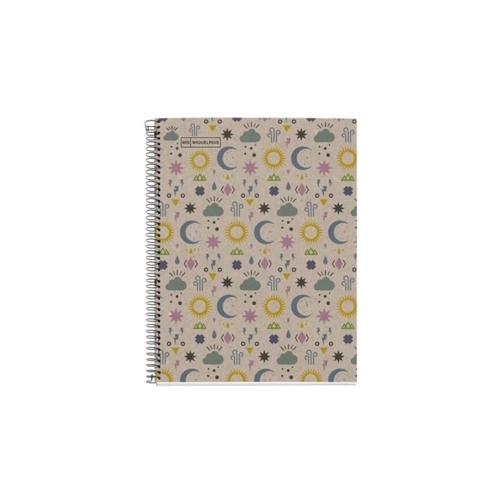 Miquelrius - BLOC MR NB-1 T.DURA A4 80h ECOMYST CD5 - Pack de 5 unidades