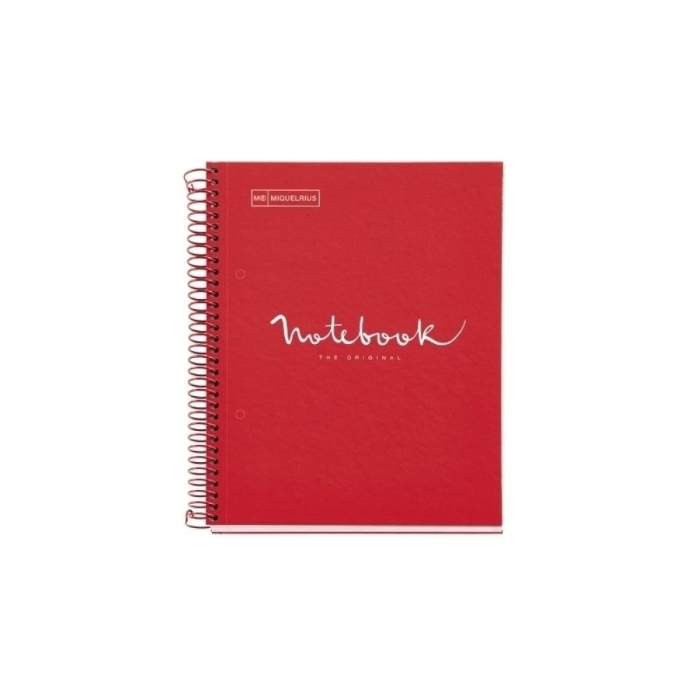 Miquelrius - BLOCK MR EMOT.NB-1 DURA A5 80h 90g CD.5 - Pack de 5 unidades - MR46681