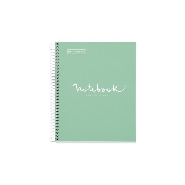 Miquelrius - BLOCK MR EMOT.NB-1 DURA A5 80h 90g CD.5 - Pack de 5 unidades - MR46674