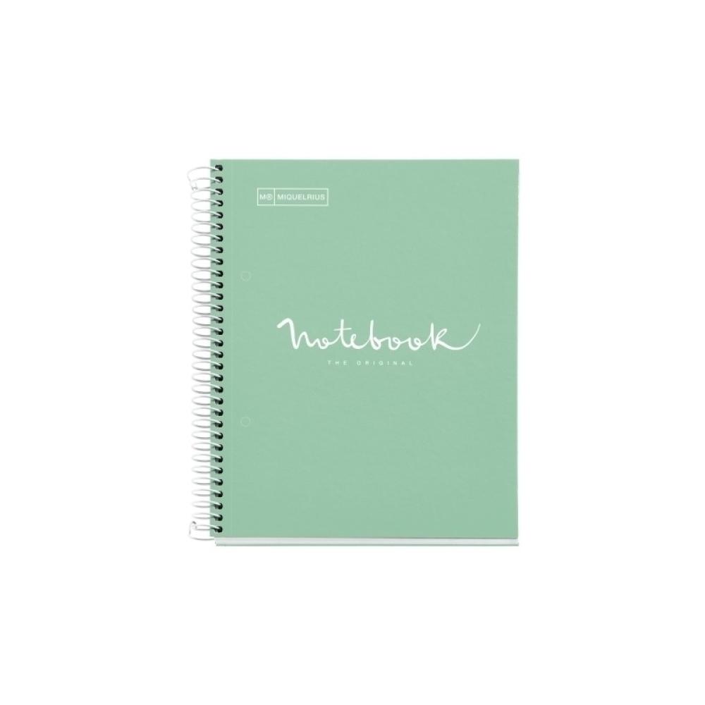 Miquelrius - BLOCK MR EMOT.NB-1 DURA A5 80h 90g CD.5 - Pack de 5 unidades - MR46674