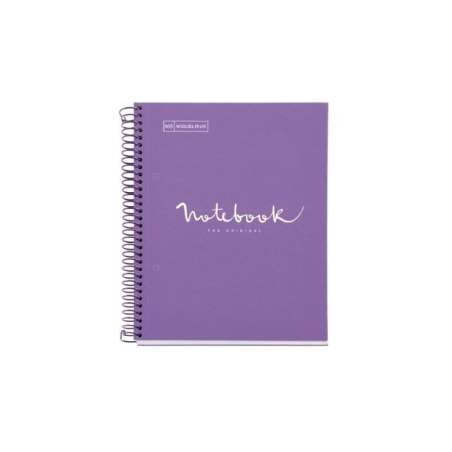 Miquelrius - BLOCK MR EMOT.NB-1 DURA A5 80h 90g CD.5 - Pack de 5 unidades - MR46680