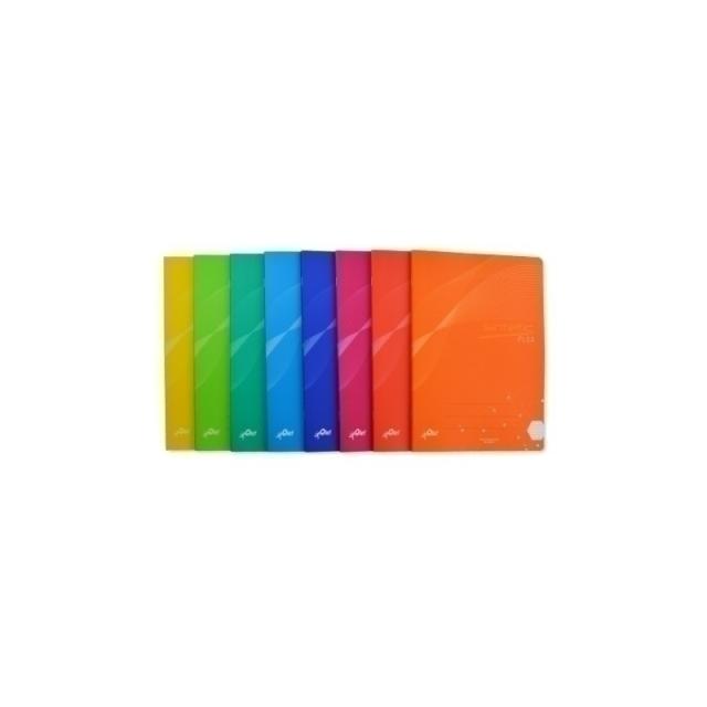 OLEF - LIBRETA OLEF PP A4 48h PT.3,5 90g COL.(8 - Pack de 6 unidades
